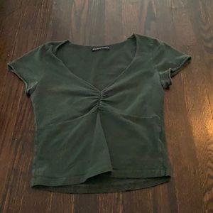 dark green t-shirt